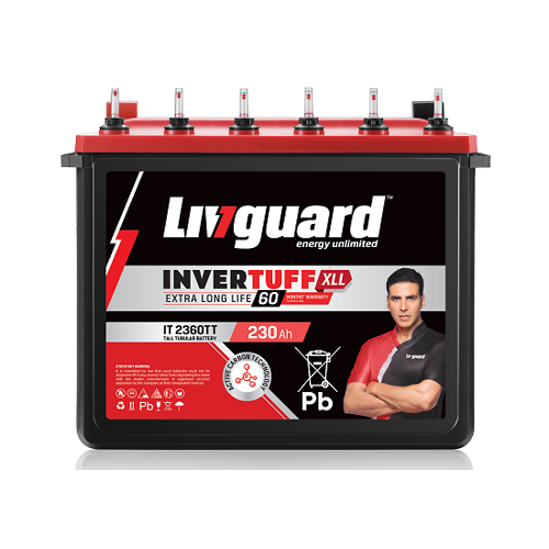 Livguard INVERTUFF IT 2360TT 230Ah Inverter Battery (36M+24M)